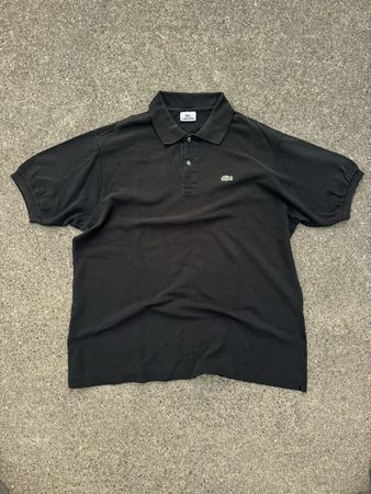 Lacoste Classic Polo Shirt Black Size 7 XXL