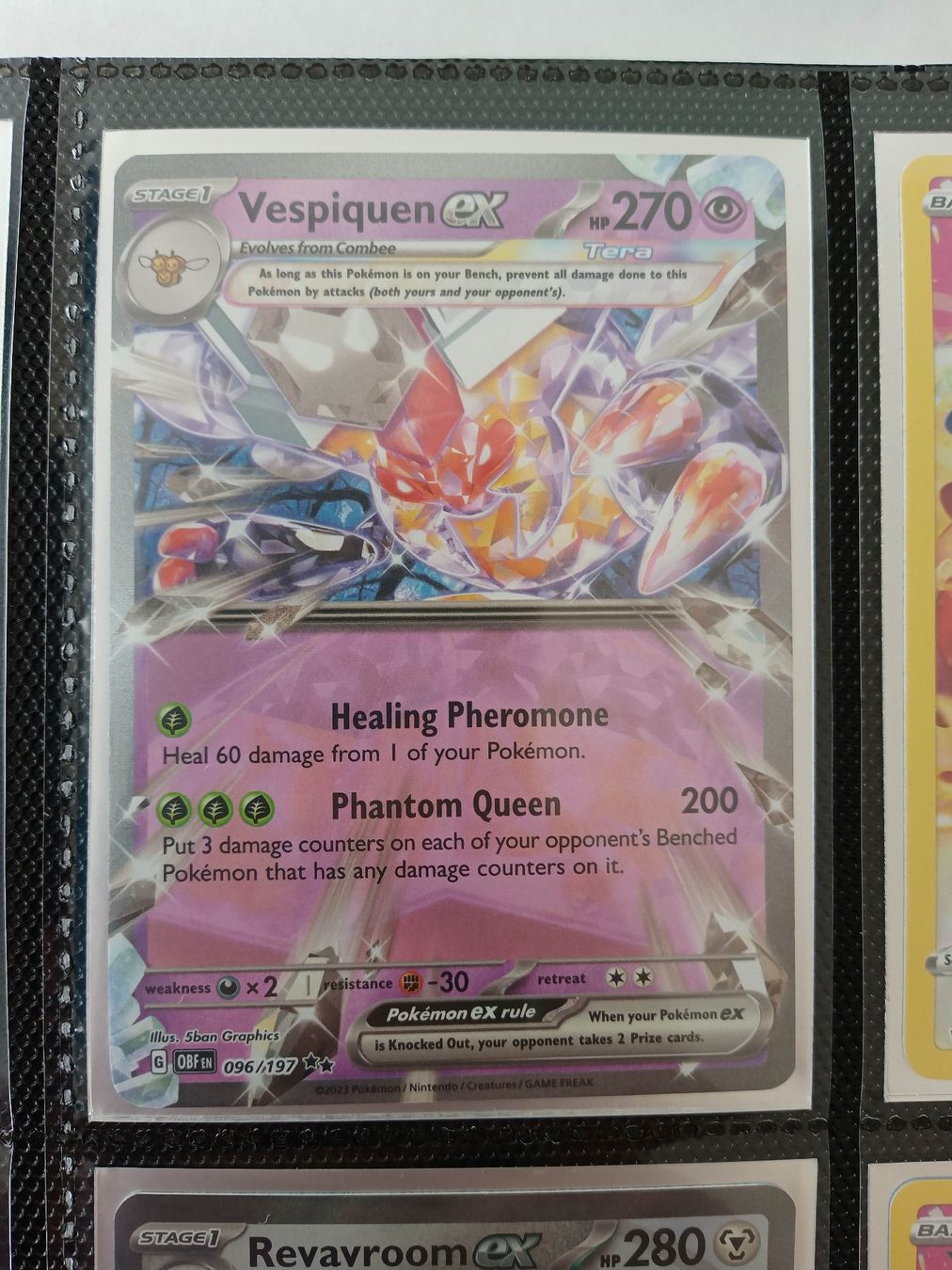Pokémon Cartes à collectionner: Vespiquen ex - Pokemon Englisch – D'occasion à Altstätten SG par GGsGameshop