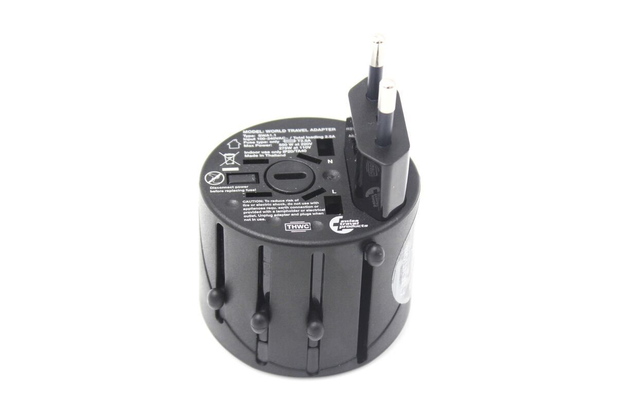 Laufwerke & Adapter: Universal International Travel Power Plug Adapter – Neu und originalverpackt aus Oberglatt ZH von Mrf808 2