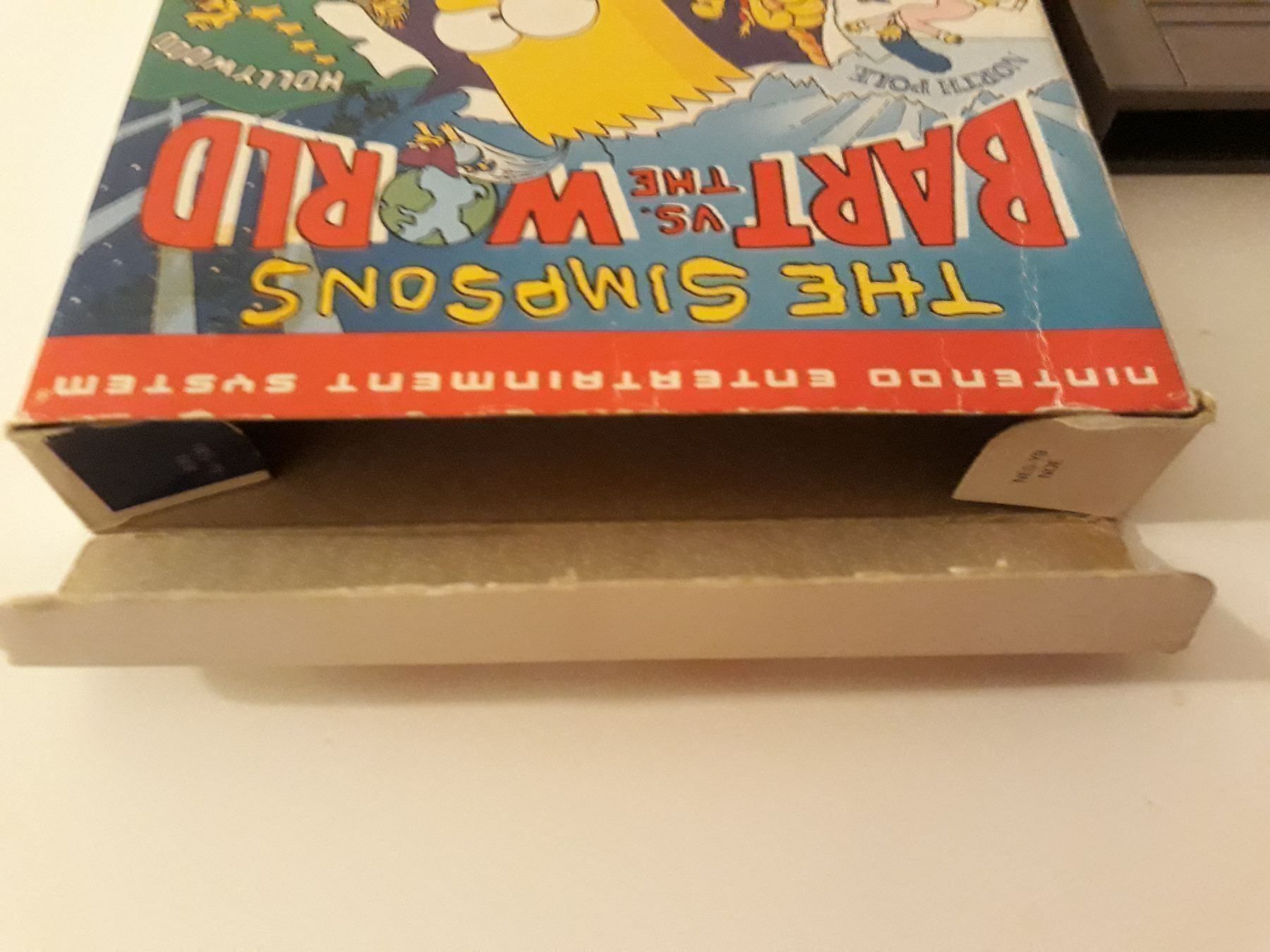 Giochi: Simpsons Bart vs. the World Nintendo NES – Usato da Aarau venduto da Kaesekuchen2000 5