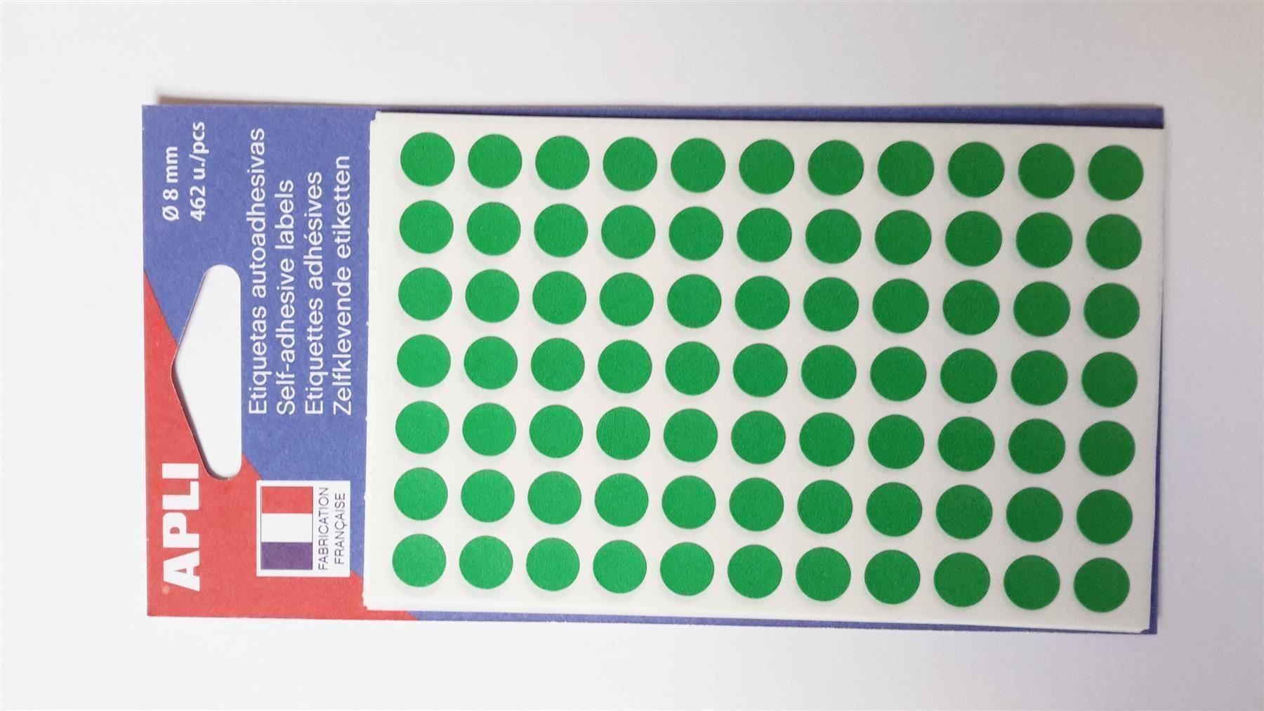 Sticker: Markierungspunkte, grün, 8mm, 462 Stück – Nuovo e nell'imballaggio originale da St. Gallen venduto da cointec 2