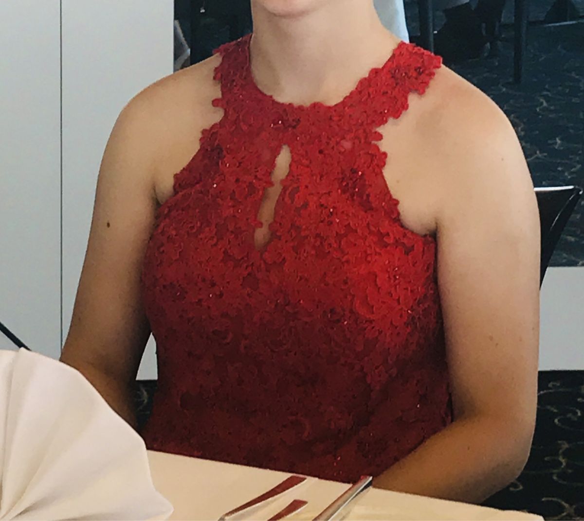 Vestiti: Abendkleid Rot – Usato da Eschenbach LU venduto da cor_9bvn 2