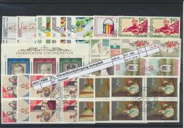 1988 FL, Viererblockjahrgang komplett, ET - Stempel