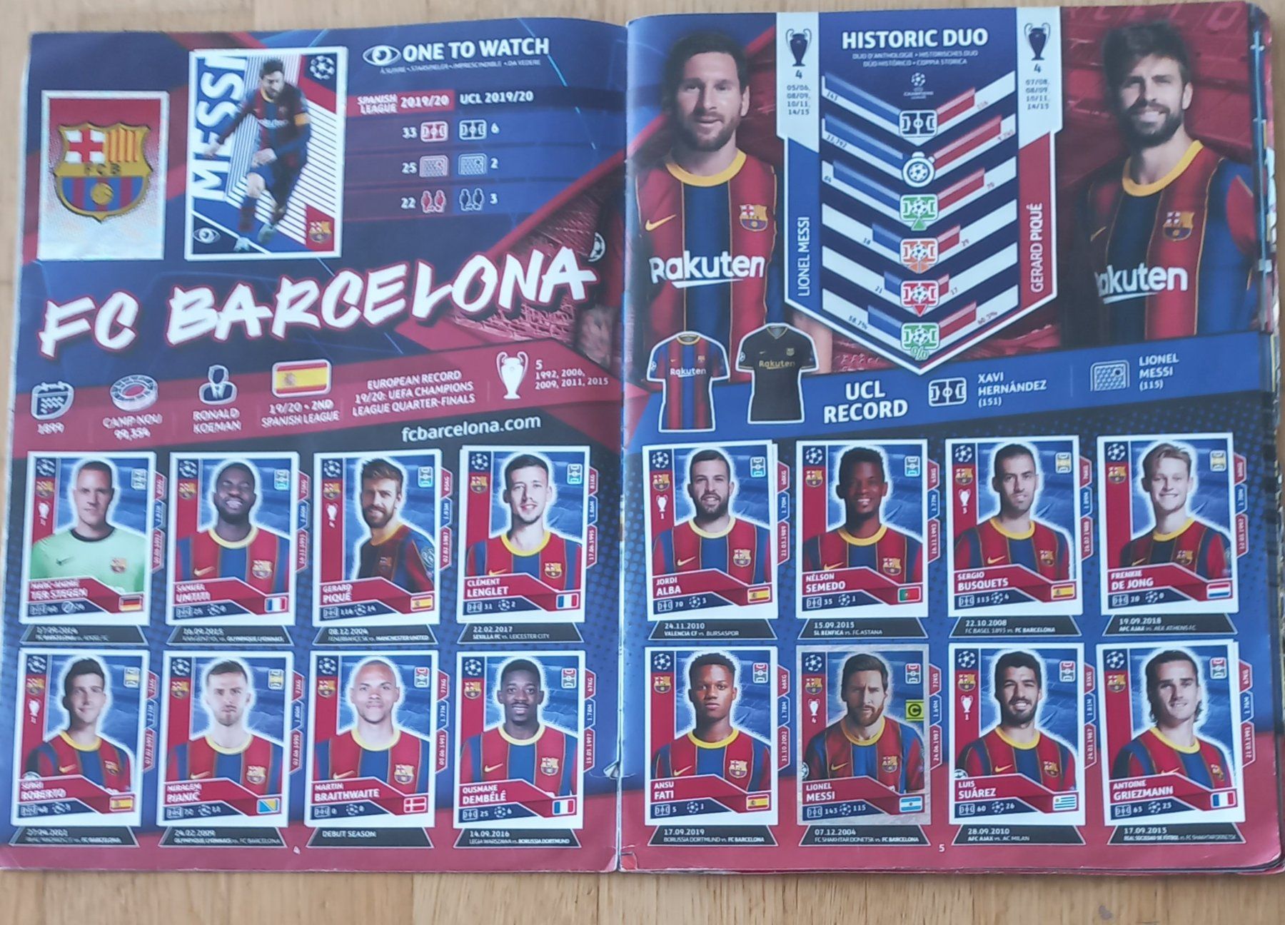 Topps Album: UEFA CHAMPIONS LEAGUE 2020 / 21 – Difettoso da Thayngen venduto da andielsener 3