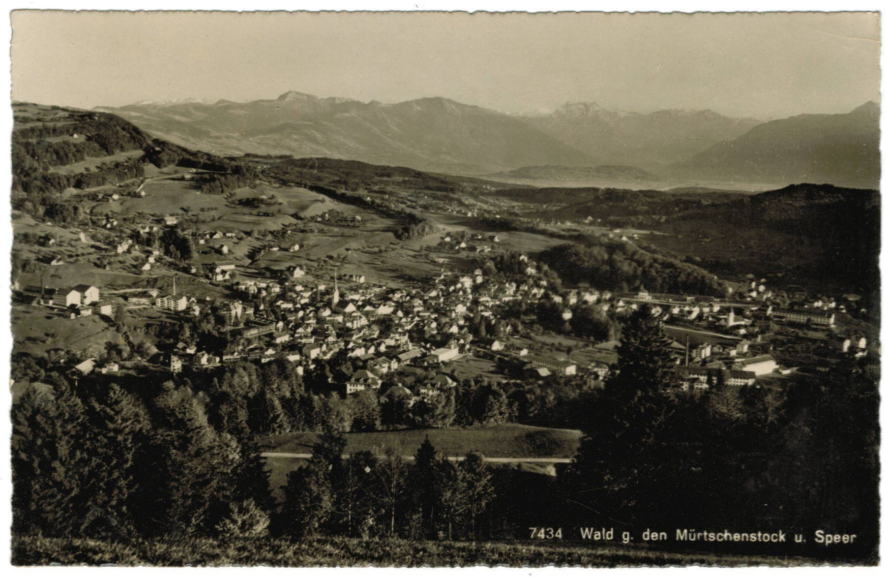 Cartoline postali: AK Wald ZH – Usato da Zürich venduto da Tolima194