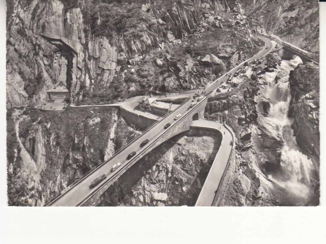 Cartes postales: Schöllenen ca. 1950 – D'occasion à Bürglen TG par StampGraf