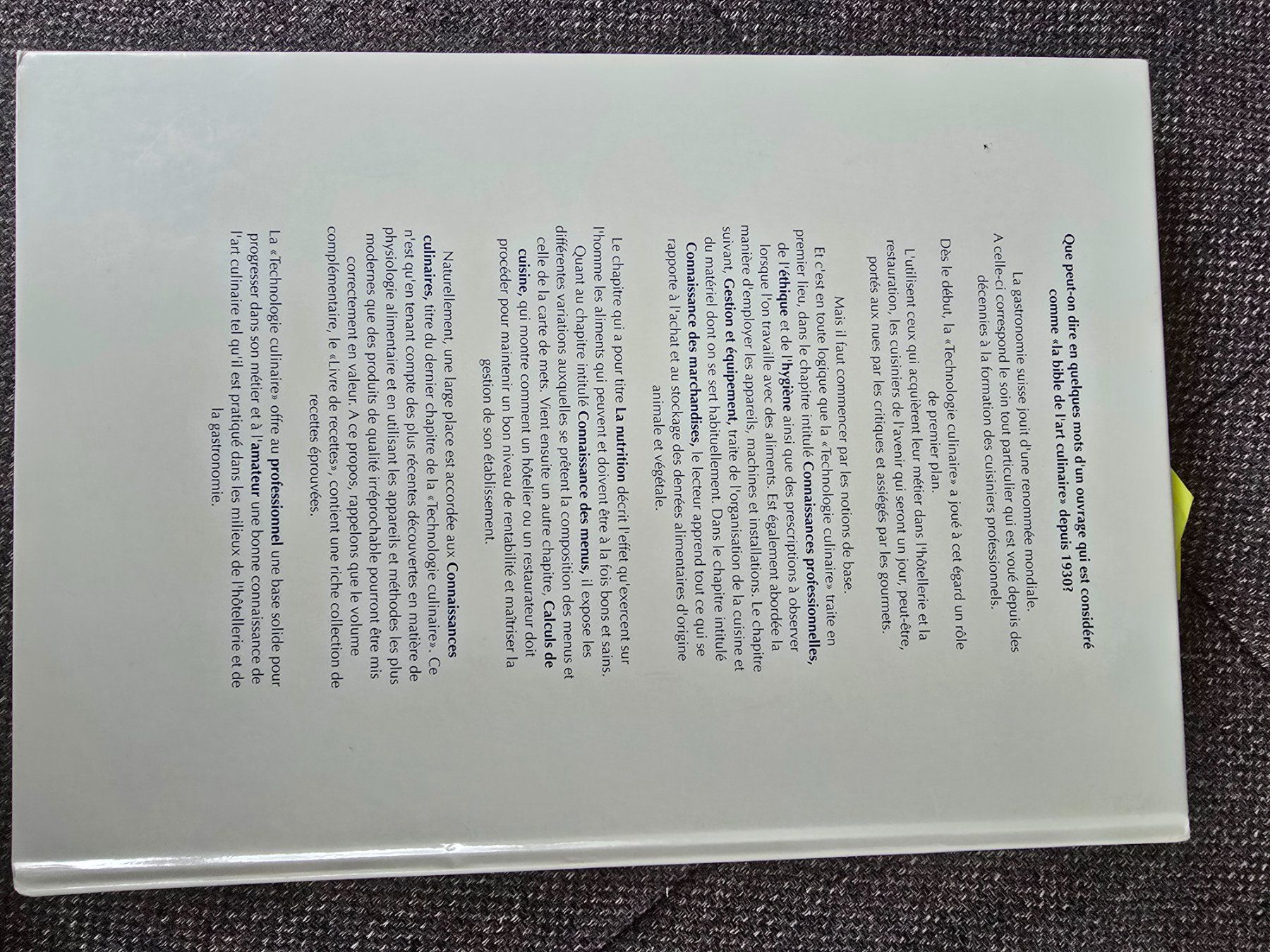 Libri: Pauli: Technologie culinaire – Usato da Büttikon AG venduto da Amineah 1