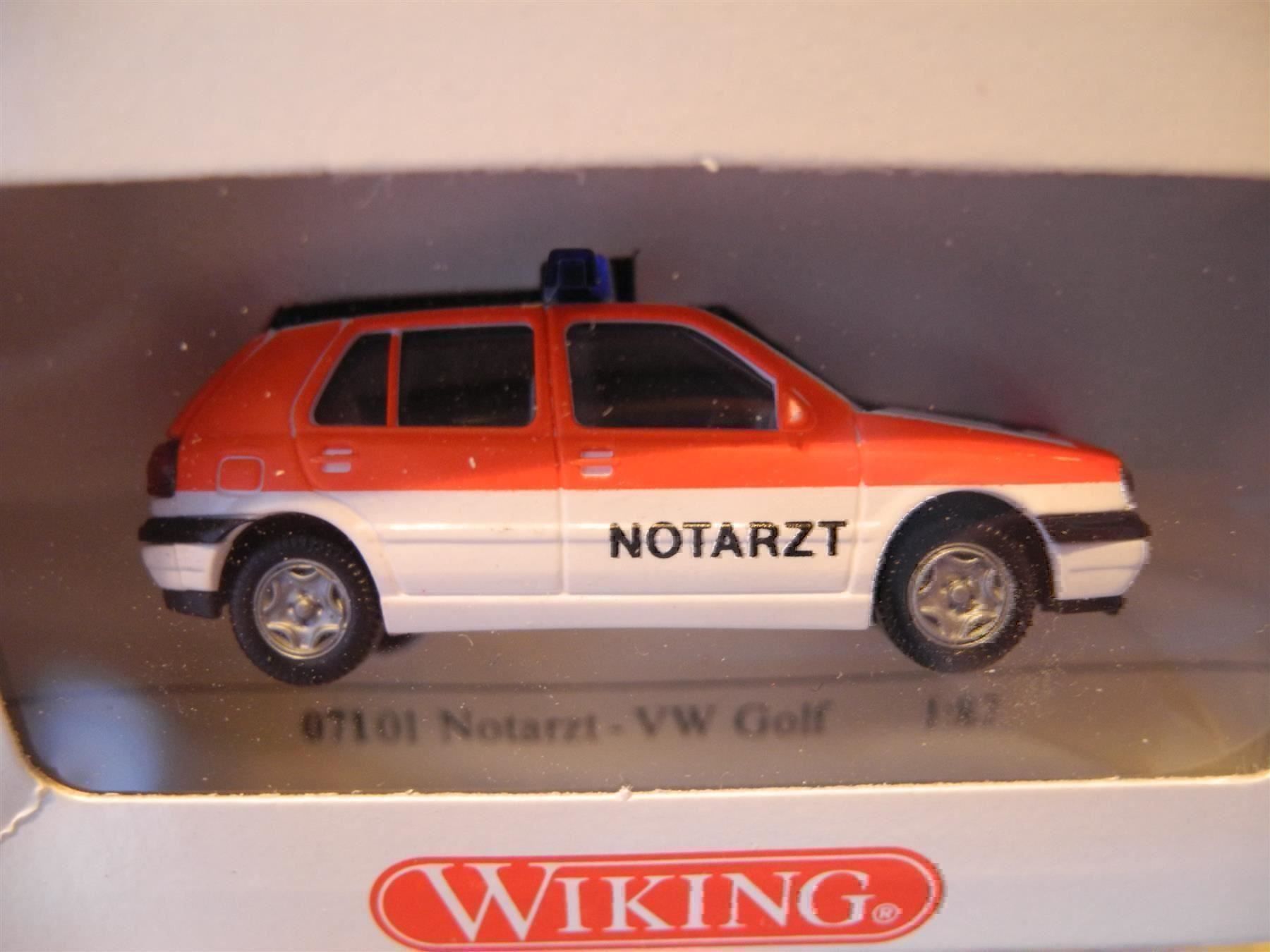 Wiking Modellini d'auto: Wiking 07101 Notarzt, Nr. 760 – Nuovo e nell'imballaggio originale da Kottwil venduto da Crazyrolf 1