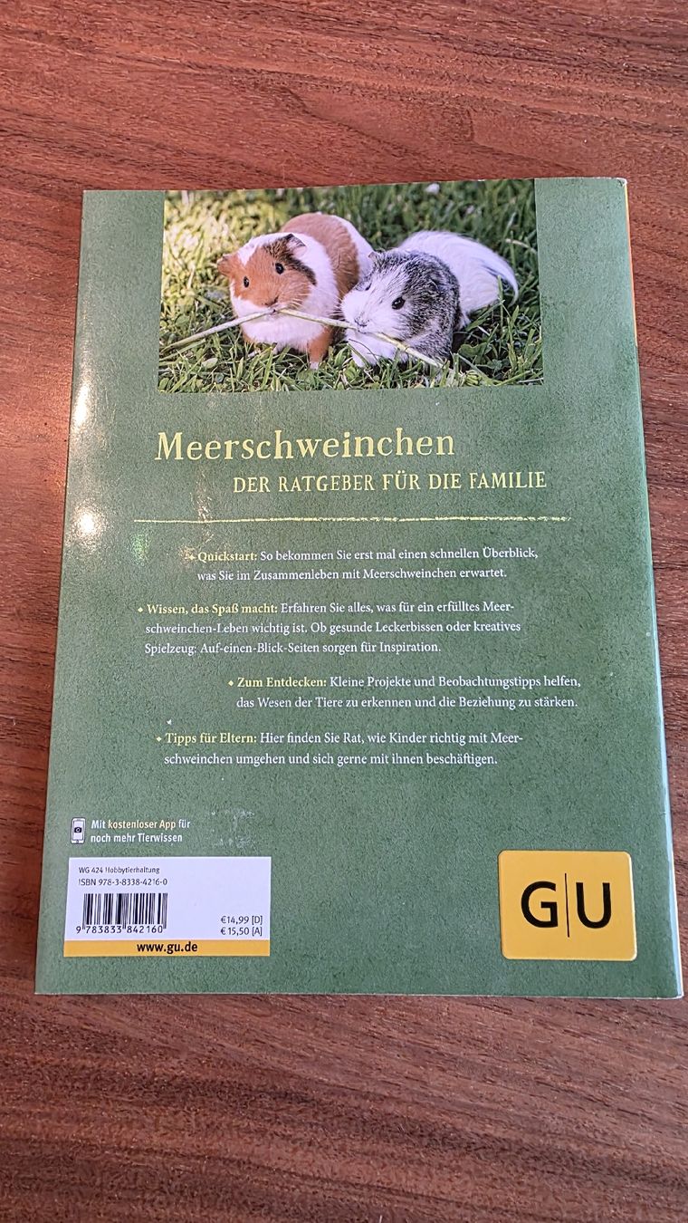Libri: Buch: "Neugierige Meerschweinchen" – Usato da Niedergösgen venduto da MG46 1