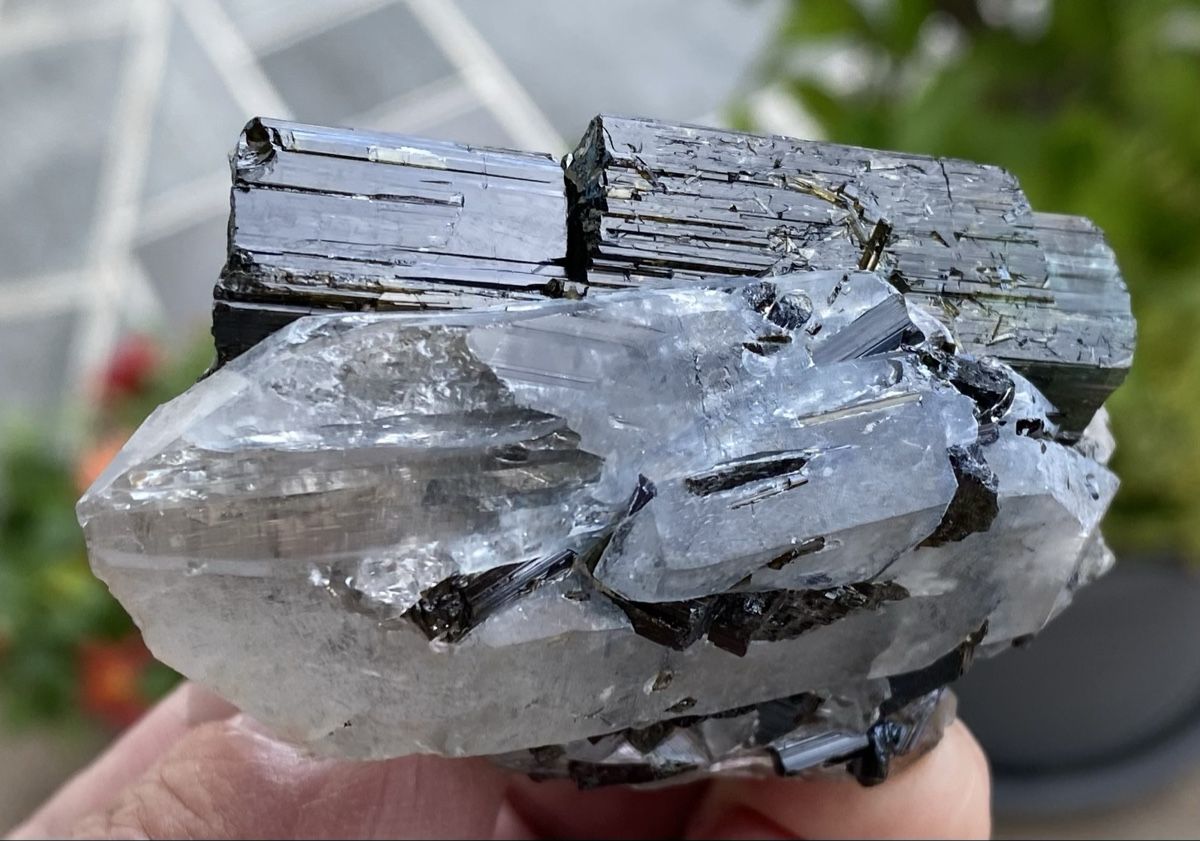 Minerali & Pietre curative: Top Turmalin auf Quarz Doppelender  – Usato da Selzach venduto da 321compac 6