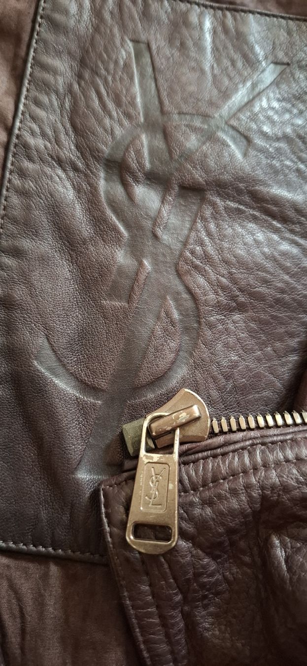 Saint Laurent Jacken: ysl leather jacket size 48 women's – Gebraucht aus Wallisellen von joe_w8ns 7