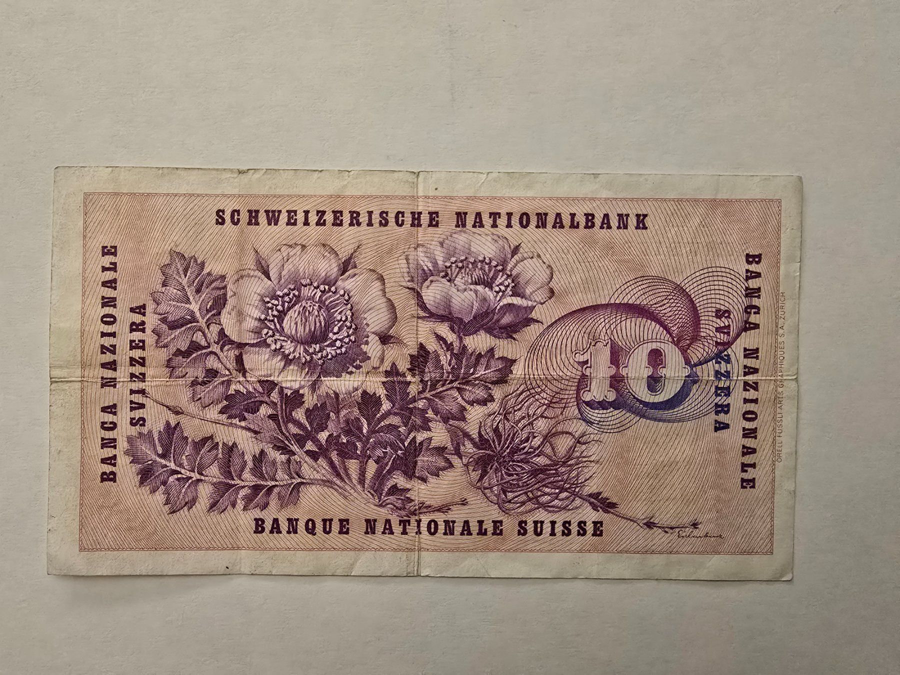 Banconote: Billets de 10 francs, Série 33 O – Usato da Neuenhof venduto da brasvarela 1