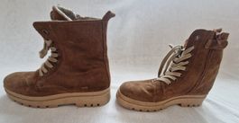 Bullboxer Boots, braun, Wildleder, Gr. 36