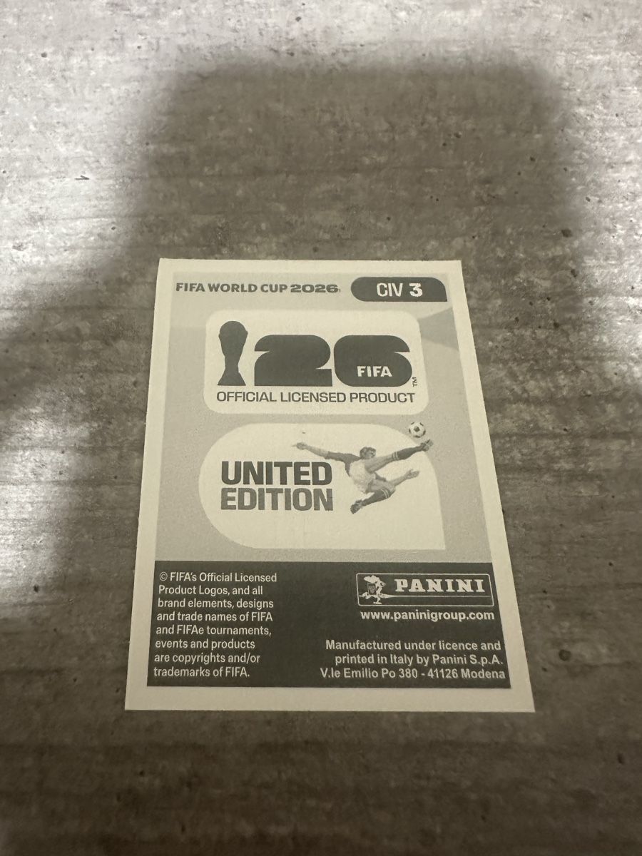 Panini Carte collezionabili: CIV 3 , FIFA WORLD CUP 2026 PANINI  – Nuovo (secondo la descrizione) da Frauenfeld venduto da 1PegPeg1 1