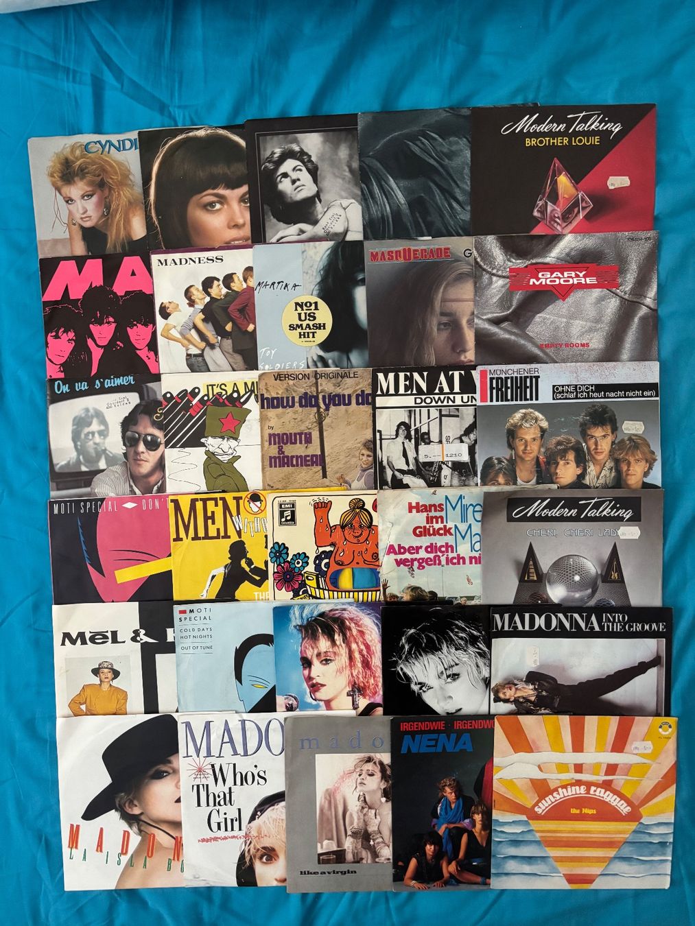 Schallplatten: Single-Schallplatten-Sammlung – Gebraucht aus Reiden von gvapo 4