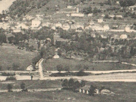 Ansichtskarten: un saluto da GRONO ~1915 – Gebraucht aus Engelburg von Swisscards