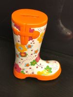 Sparkasse Retro Stiefeli Orange/weiss NEU
