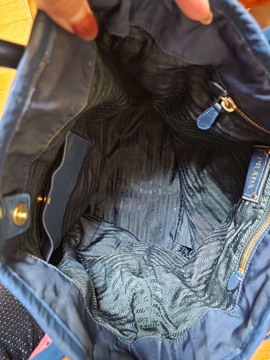 Prada Borse da donna: Prada Tasche - Blue Navy - Top Zustand! – Usato da Aarburg venduto da SA.TheTimelessLuxury 4