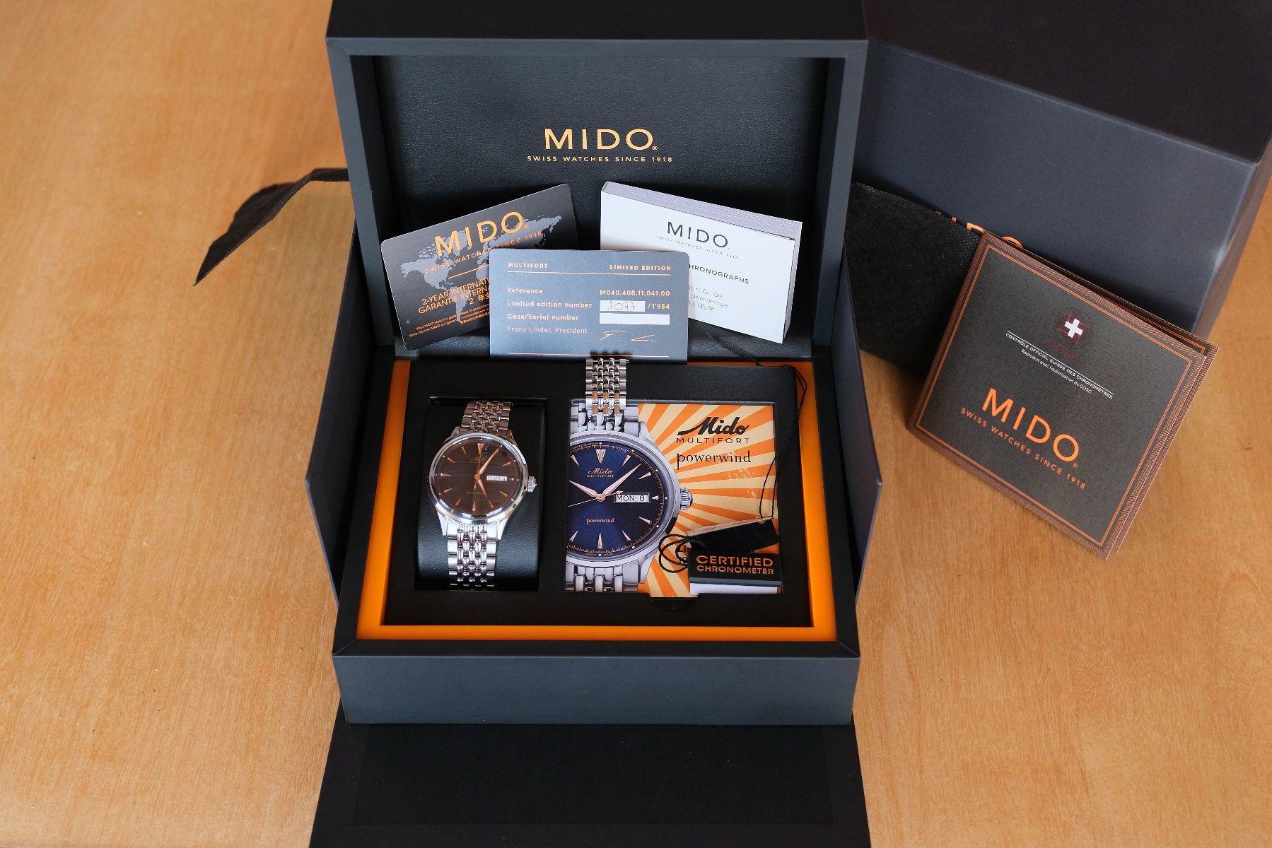 Mido Orologi: Mido Multifort Powerwind Chronometer Limited Edition – Usato da Montmollin venduto da Ariodante 6
