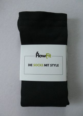 Kompressions-Socken, FlowFit schwarz, Grösse 40 - 44 / NEU