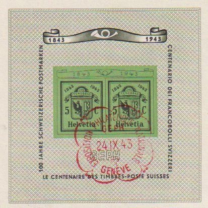 Tous les timbres: Genferblock gestempelt. – D'occasion à Dornach par kloster33
