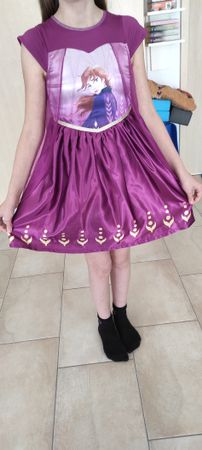 Anna Kleid, Frozen 2, Grösse 122/128, Top Zustand!