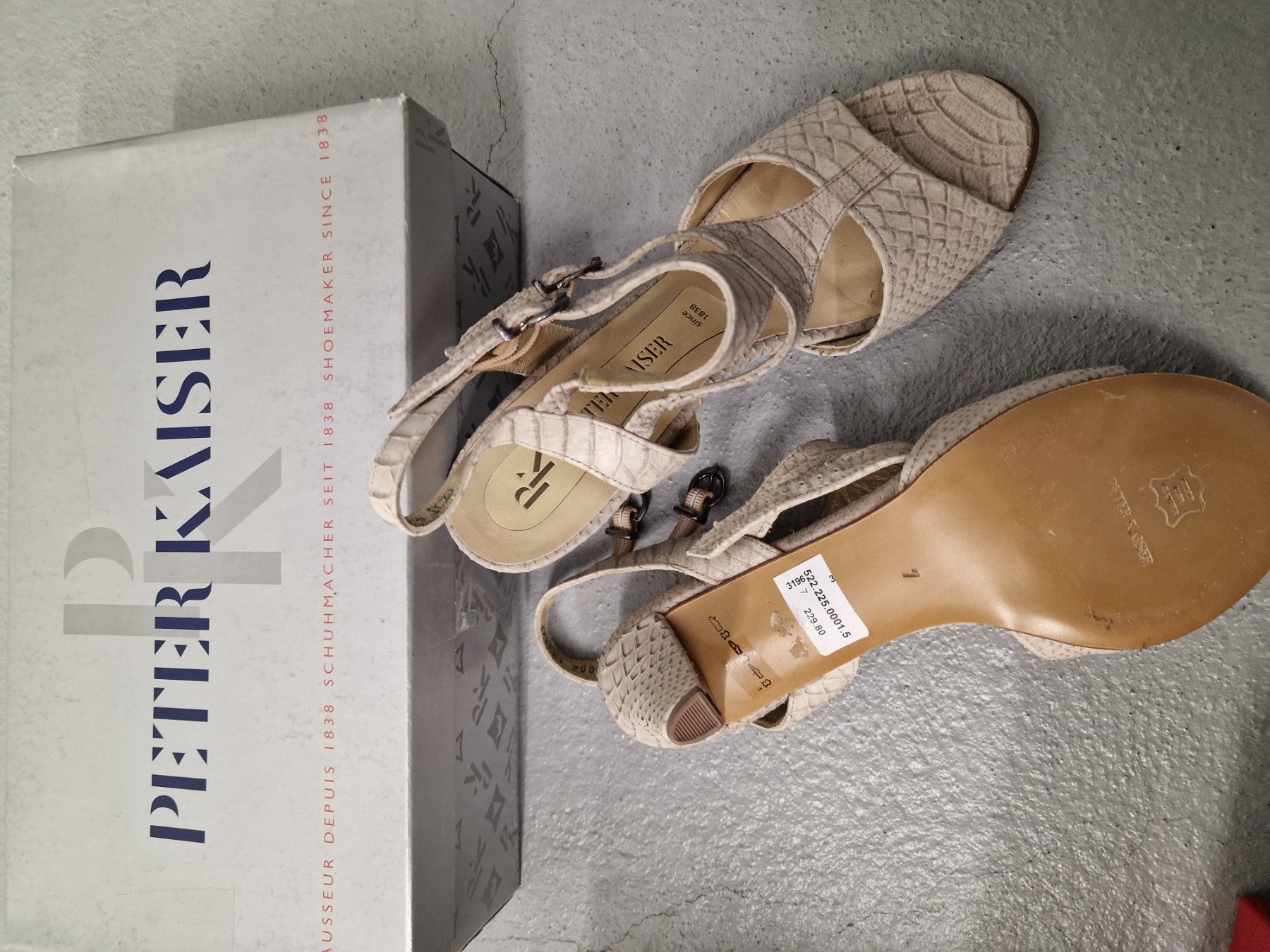 Kaiser Scarpe da donna: Peter Kaiser Sandale Gr.40 neu – Nuovo e nell'imballaggio originale da Solothurn venduto da Legolas15 1