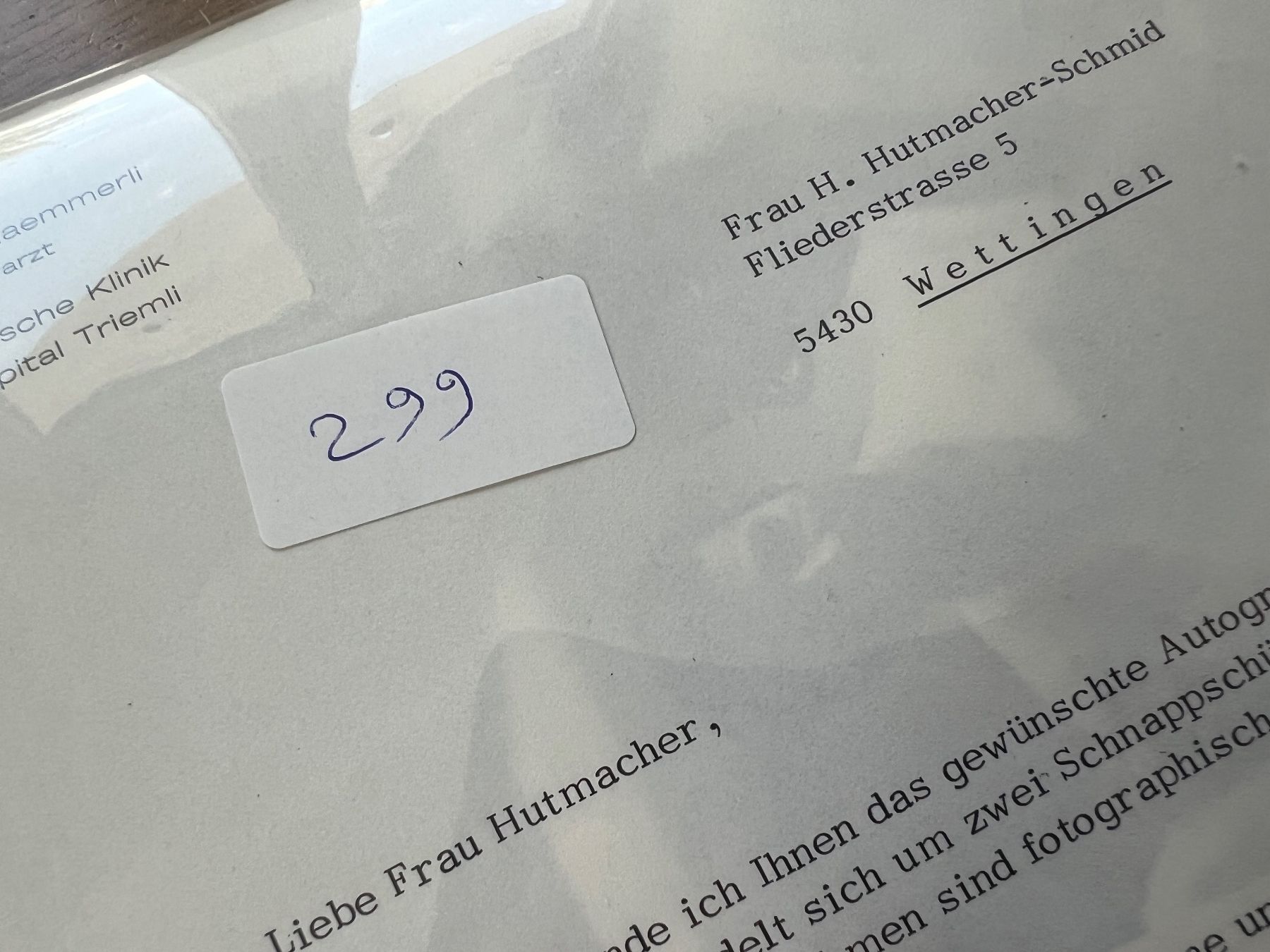 Autografi: Verschiedene Autogramme 299 – Usato da Glattfelden venduto da maa_qcj8 4