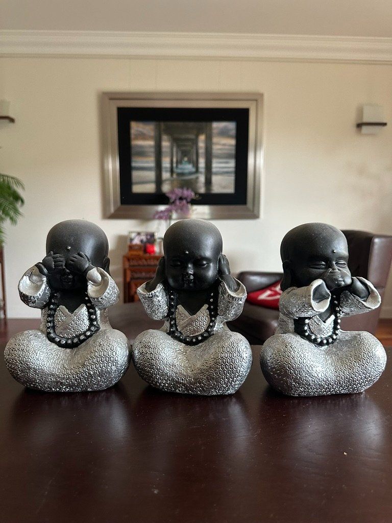 Statuette: 3 little Buddas – Usato da Confignon venduto da lynningva