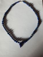 Collier Perles et Pendentif Lapis Lazuli