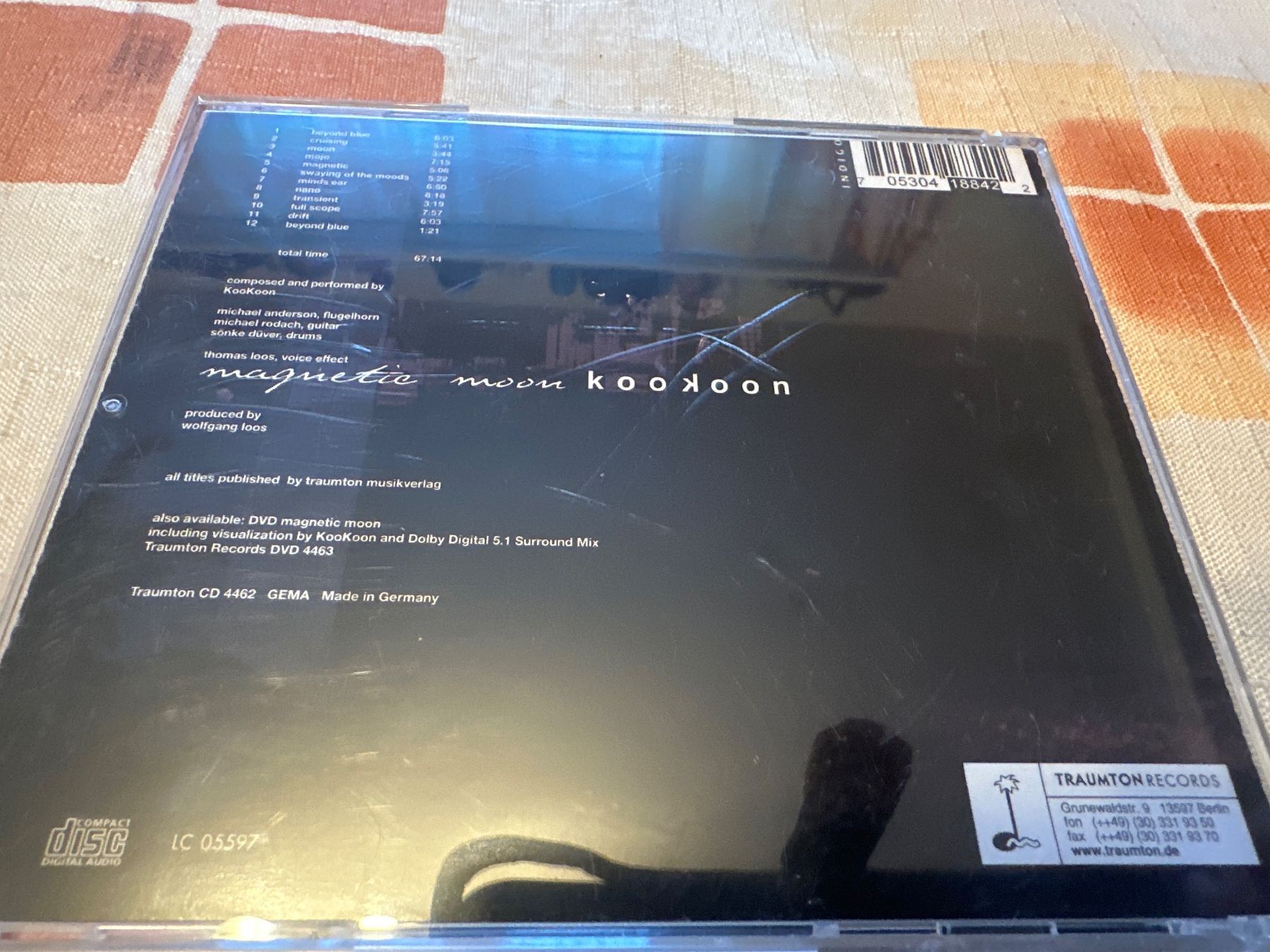 CD: Kookoon - Magnetic Moon – Usato da Schaffhausen venduto da D-MAC 1