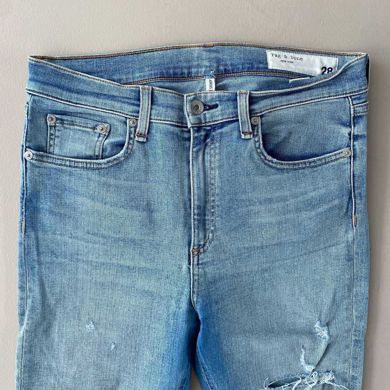 Jeans: RAG & BONE Jeans - High Rise Ankle Skinny – D'occasion à Zürich par ClosetQueen 1