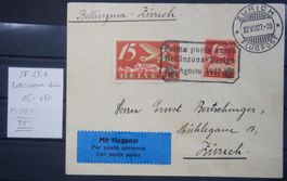 CH - Flugpost - Sonderflug - SF 27.4