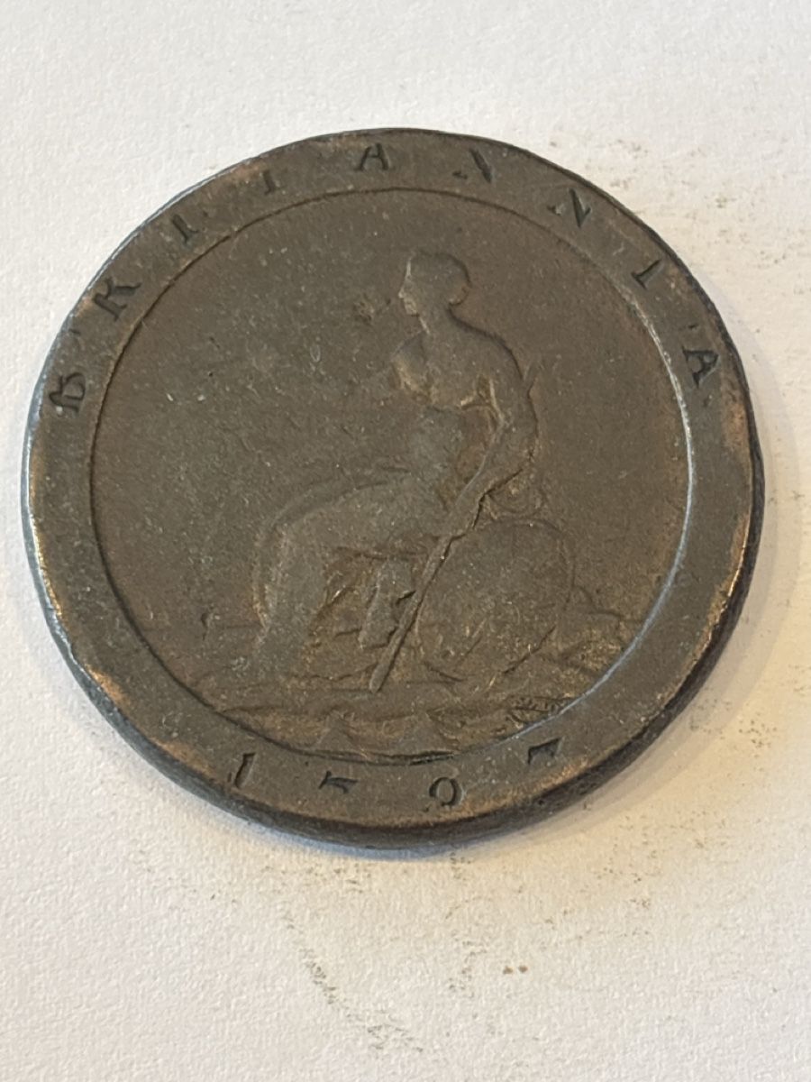 Toutes les monnaies: Monnaie Royaume-Uni 🇬🇧 1797 – D'occasion à Bussigny par Numk 1