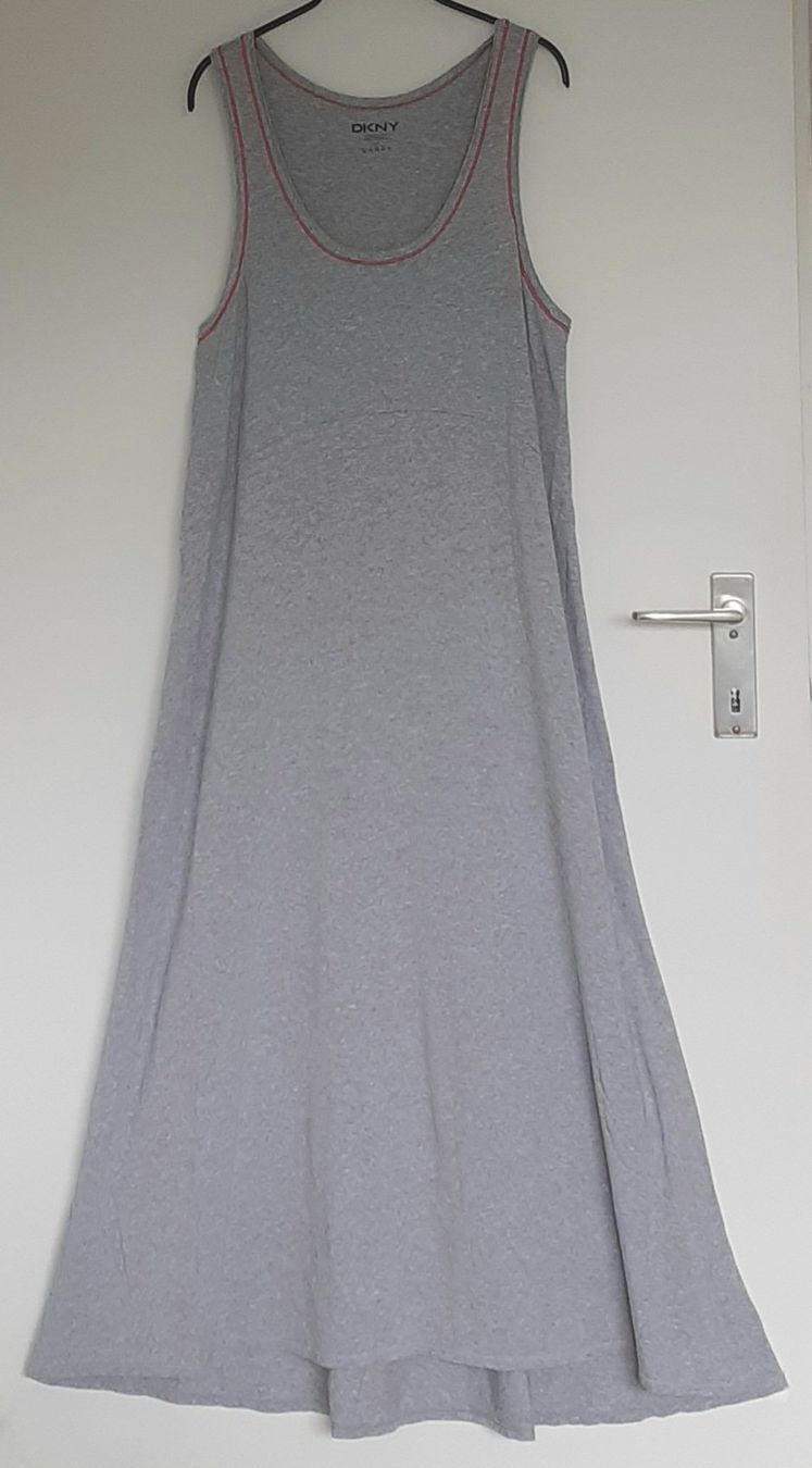 DKNY Vestiti: DKNY langes Jerseykleid, M – Usato da Bern venduto da Solarsystem