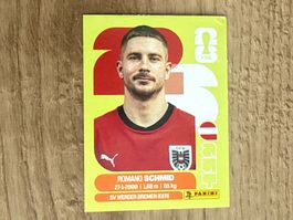 Panini FIFA WM 2026 Sticker Romano Schmid AUT 16