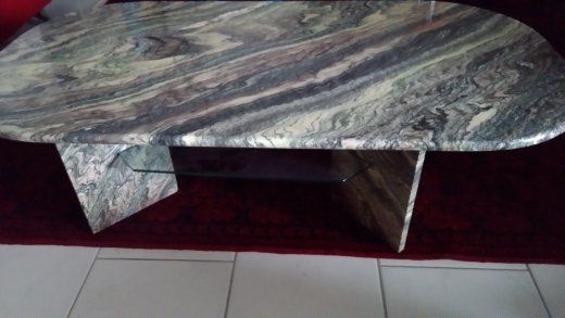 Tavoli: Vintage  Marmor Couchtisch aus massivem Marmor – Usato da Schlieren venduto da swissonline 4