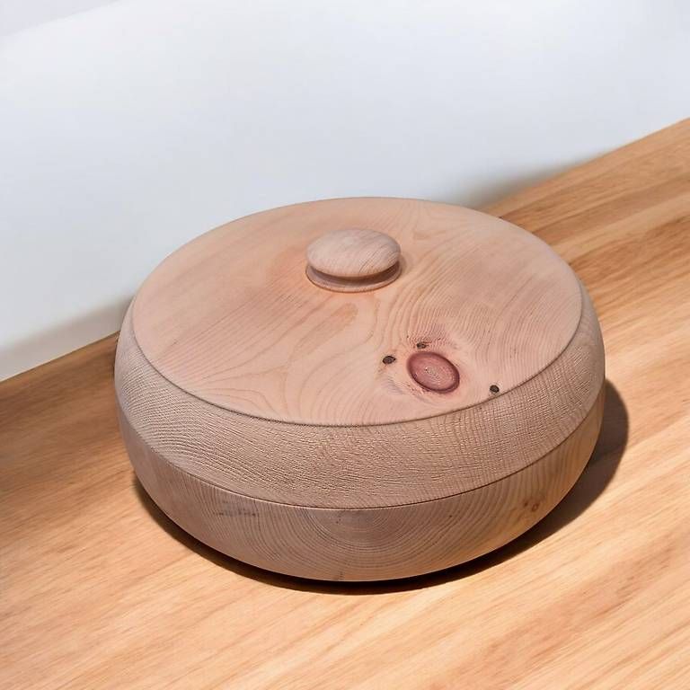 Articoli in legno: Arve-Brotdose (Zirbe) – Nuovo (secondo la descrizione) da Gamprin venduto da Holzkunst.