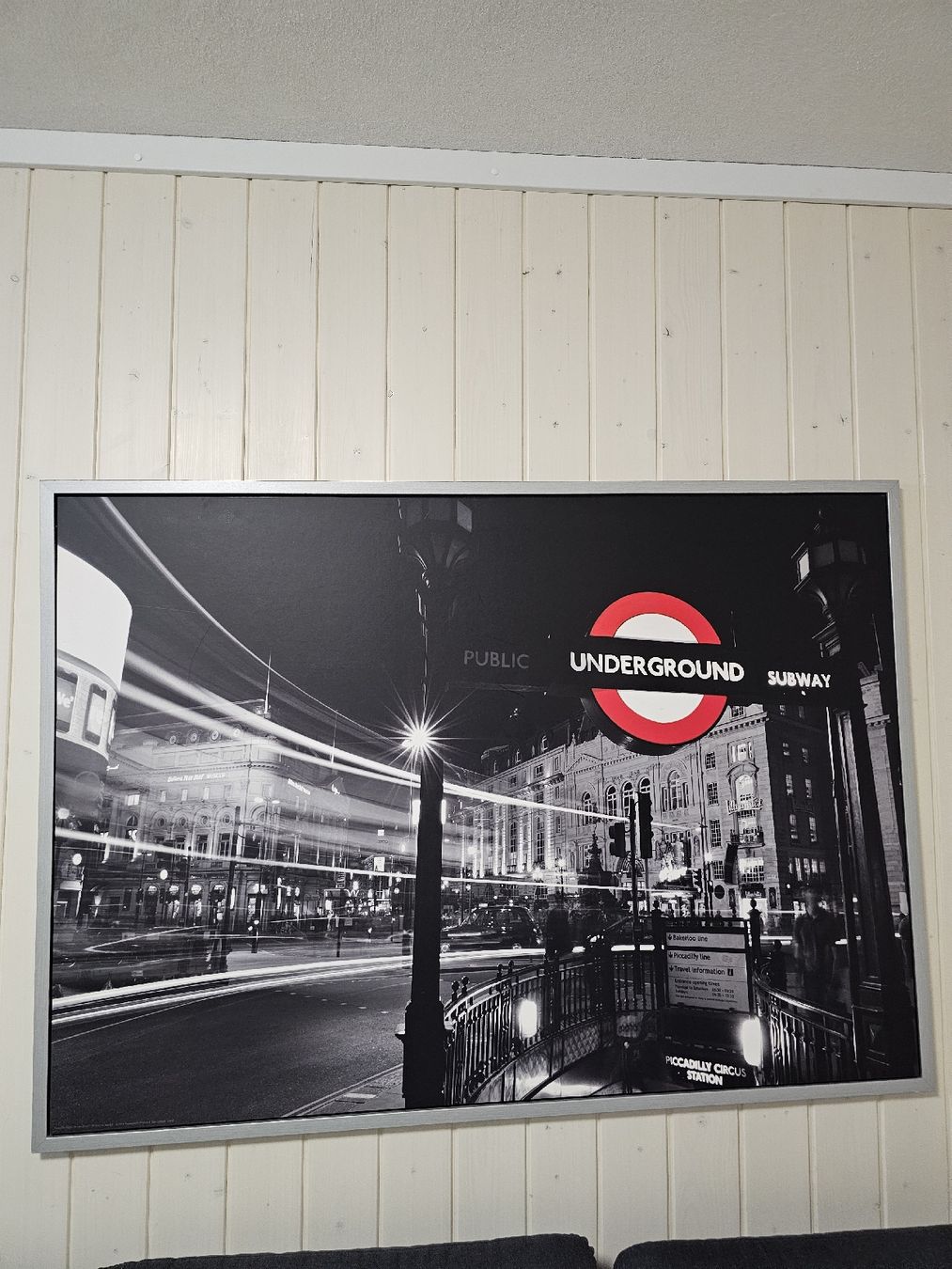Foto & Immagini: Bild London Underground Aluminiumrahmen  – Usato da Stans venduto da inf_ycy5 1