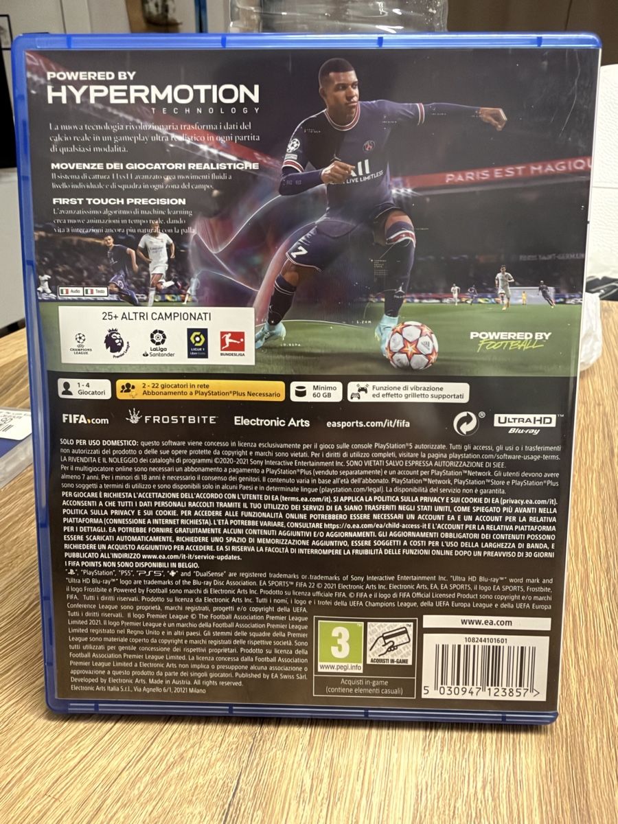 Giochi: FIFA 22 für PS5  – Usato da Kirchberg BE venduto da MauEspo 1