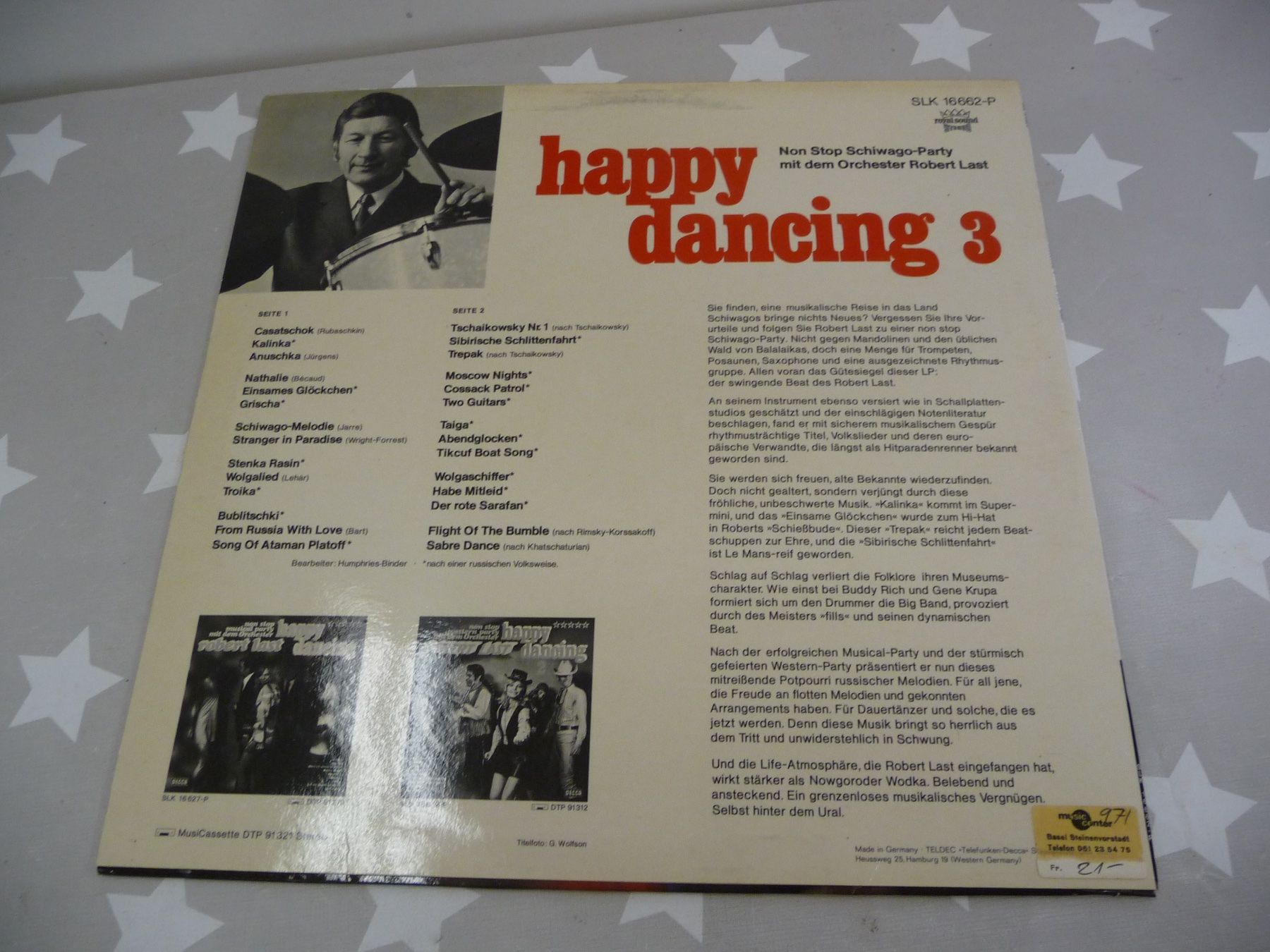 Vinyles: LP: Happy dancing 3 Robert Last – D'occasion à Rafz par Powacaddy 1