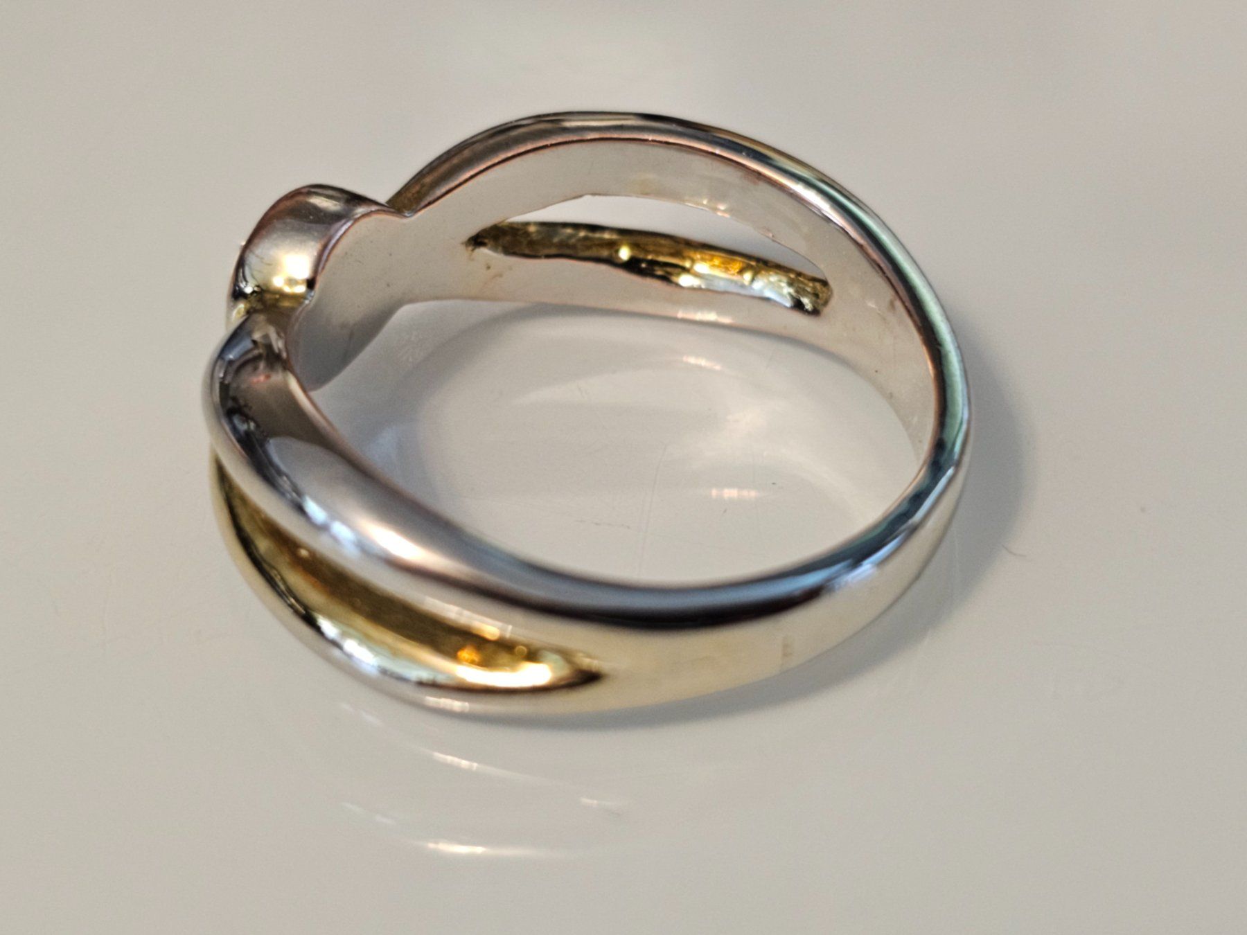 Anelli: AKTION Gelb gold Ring massiv Stein Geschenk Modeschmuck 4.16 – Nuovo (secondo la descrizione) da Riedt b. Erlen venduto da Gottestraene 2