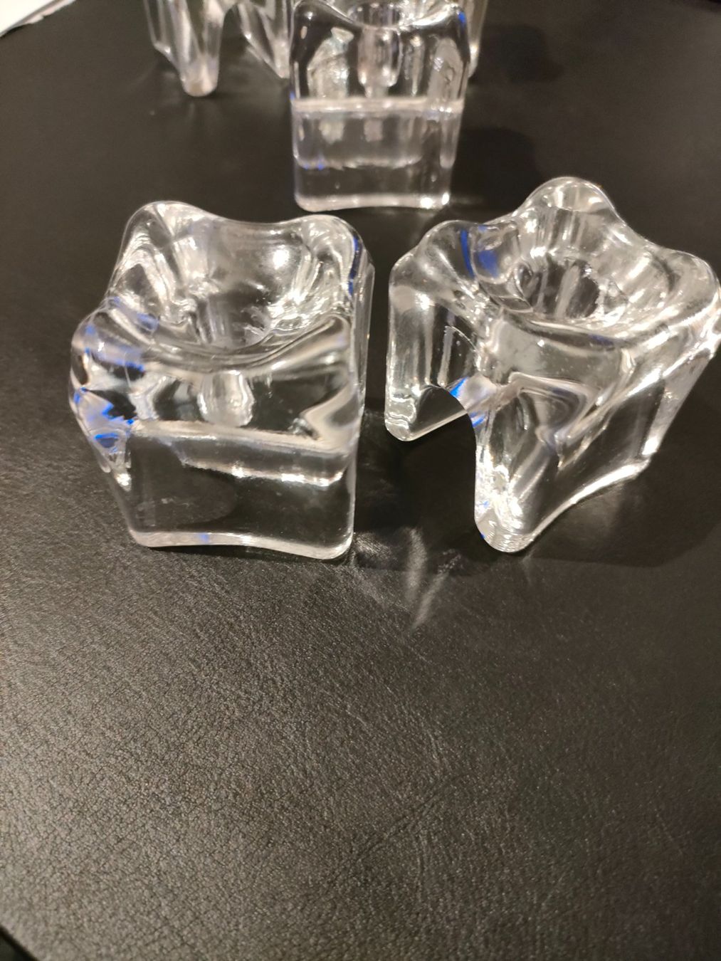 Portacandele: Glas Kerzenhalter Set, 5 Stk. – Usato da Wiesendangen venduto da s_er 4