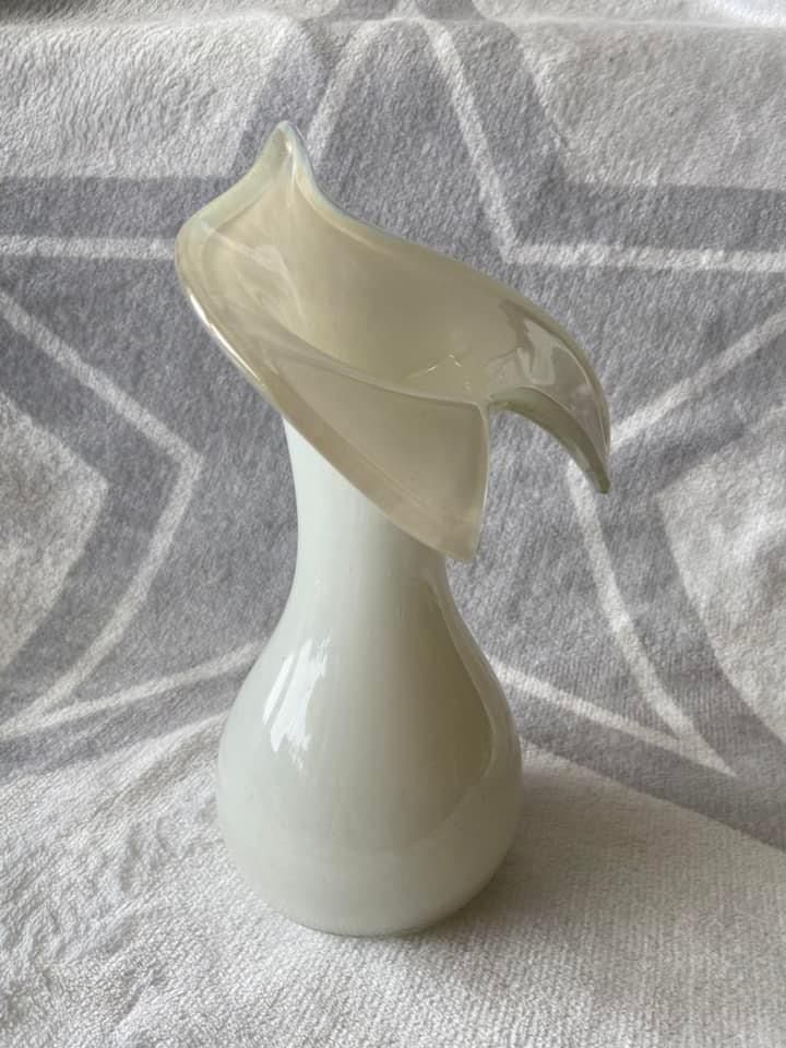 Vasi & Recipienti: Weisse Glasvase 24cm – Usato da Frenkendorf venduto da Only1 3