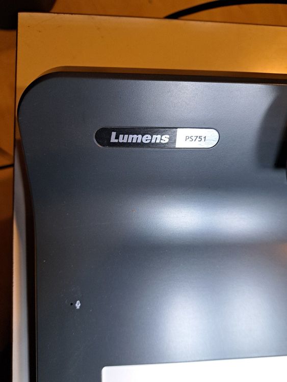 Projektor Lumens PS751 / Dokument Kamera / Visualizer (Gebraucht) in ...