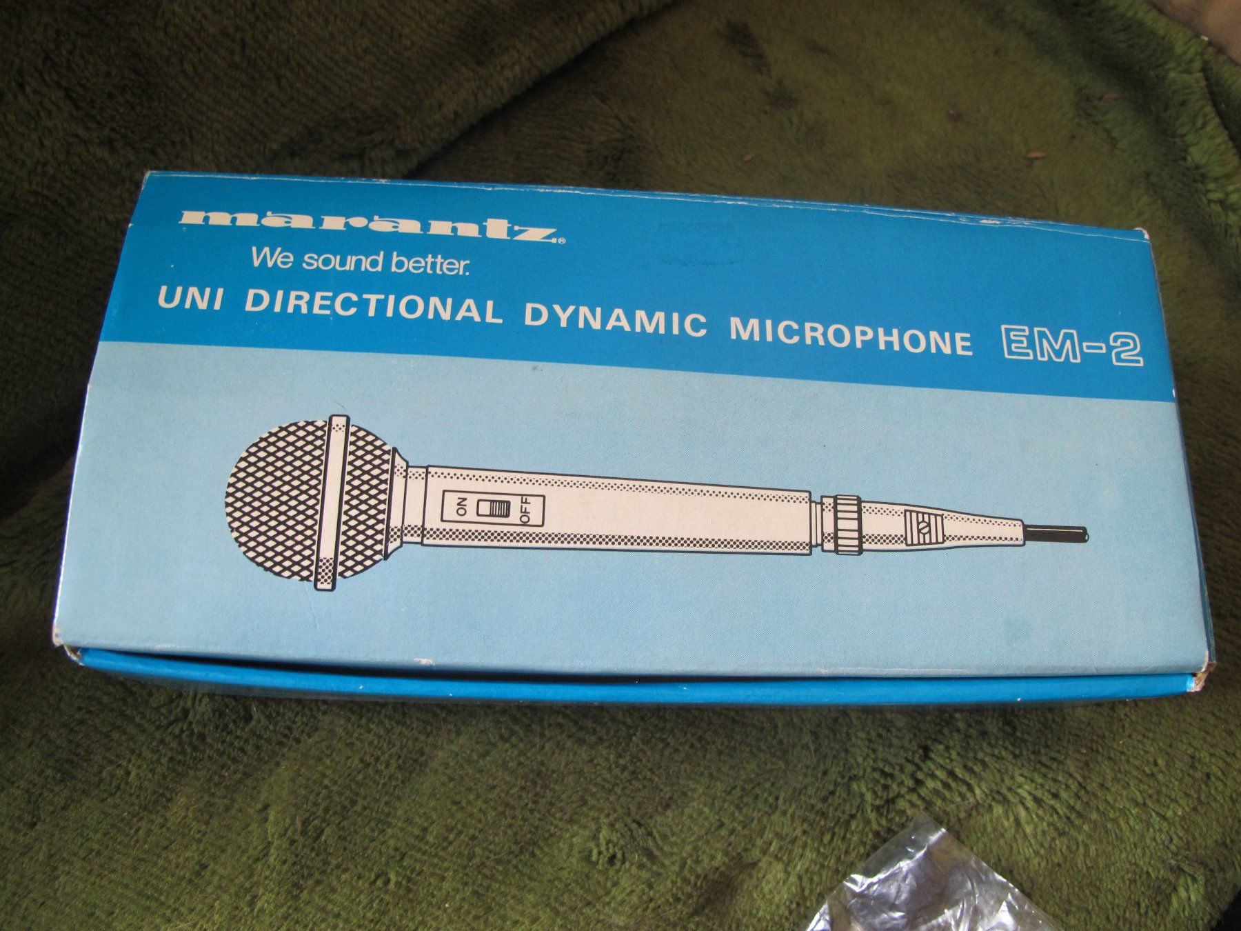 Marantz Microfoni: Microphon Uni Derectional Dynamic EM-2 Marantz Japan IMP500 – Usato da Altnau venduto da LinaAuktion 1