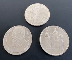 Lot de 3 pièces commémoratives de 5 CHF (1974, 1984, 1990)