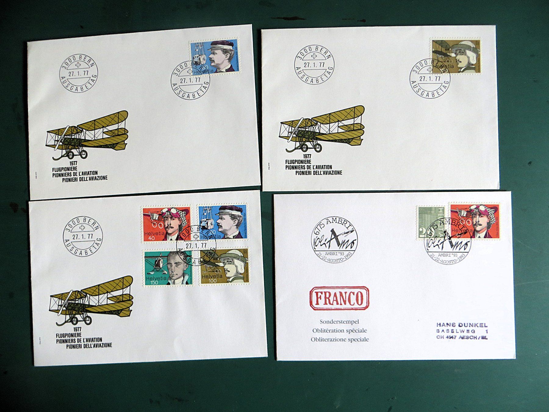 Enveloppes & pochettes d'envoi: Briefmarken FDC – D'occasion à Zwingen par Hemafa 5