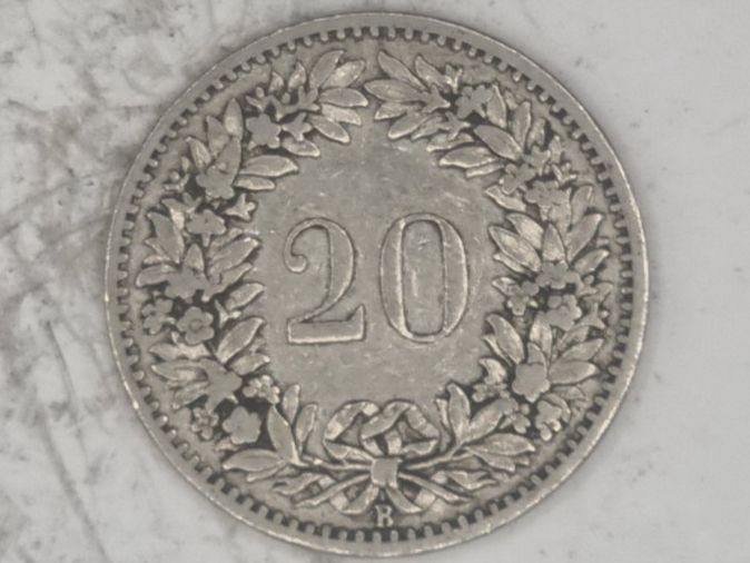 Alle Münzen: 20 rappen 1900 – Gebraucht aus Bure von chap981 1