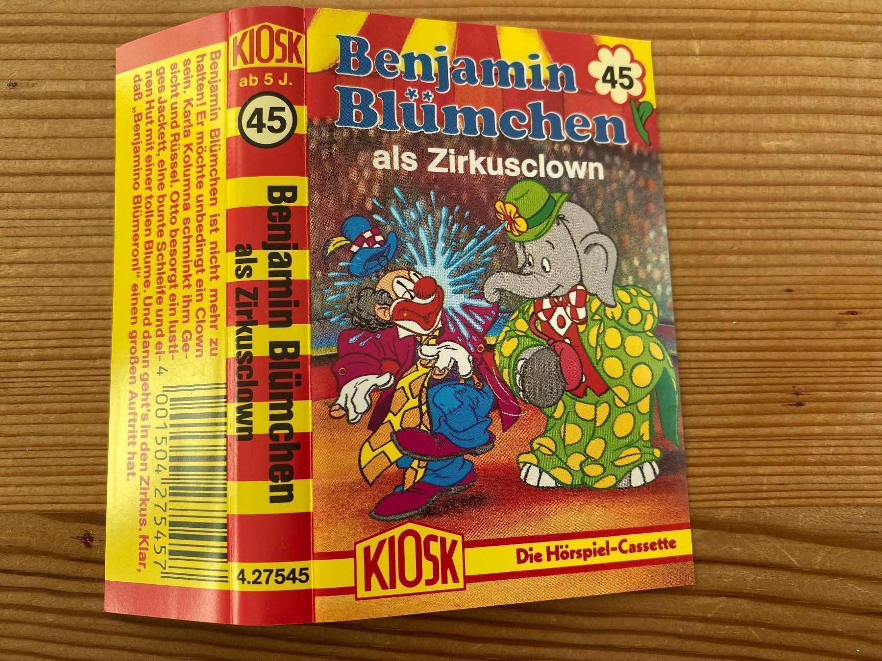 Kompaktkassetten: Kassette – Benjamin Blumchen (45) – Gebraucht aus St.Gallen von kingsamas 3
